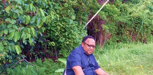 Jhon R Gobay (Legislator Papua ) , foto : jr/jeratpapua.org