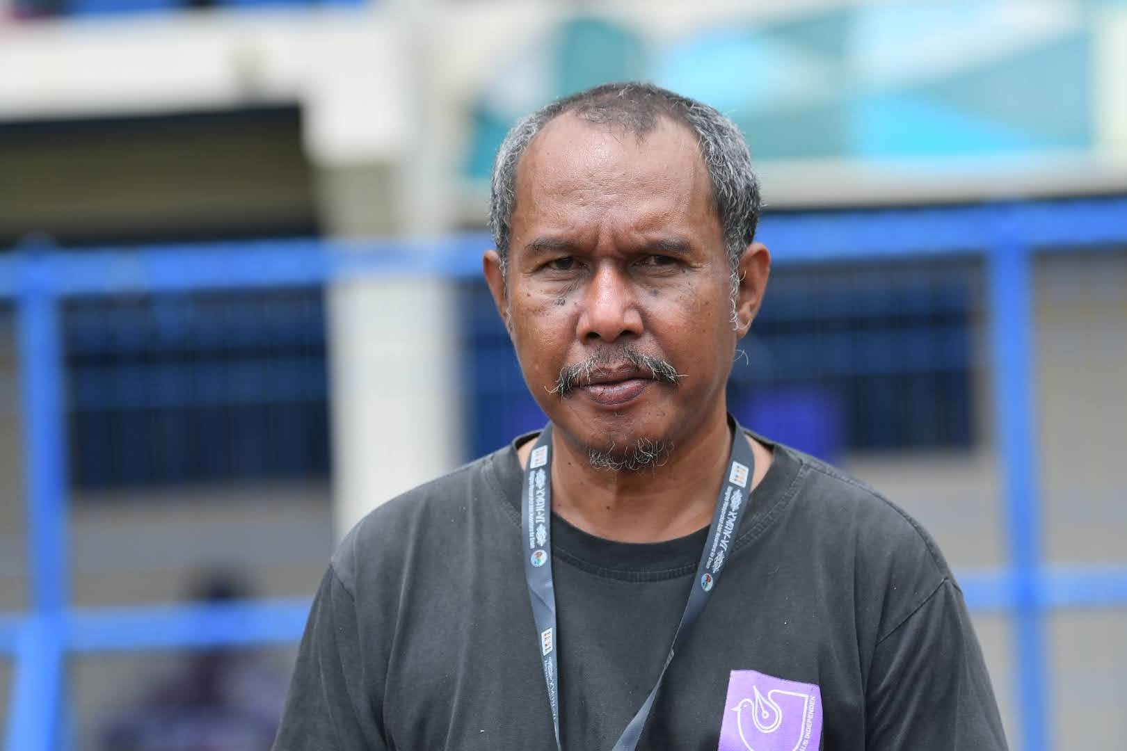 Viktor Mambor Jurnalis Senior Tanah Papua, foto : engel Wally / Jeratpapua.org