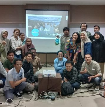 Peserta Pelatihan Digital Storyteling dari berbagi NGO Tanah Air, foto : nesta/jeratpapua.org