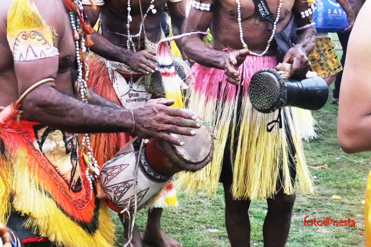 Tarian Budaya Papua , foto : nesta/jeratpapua.org